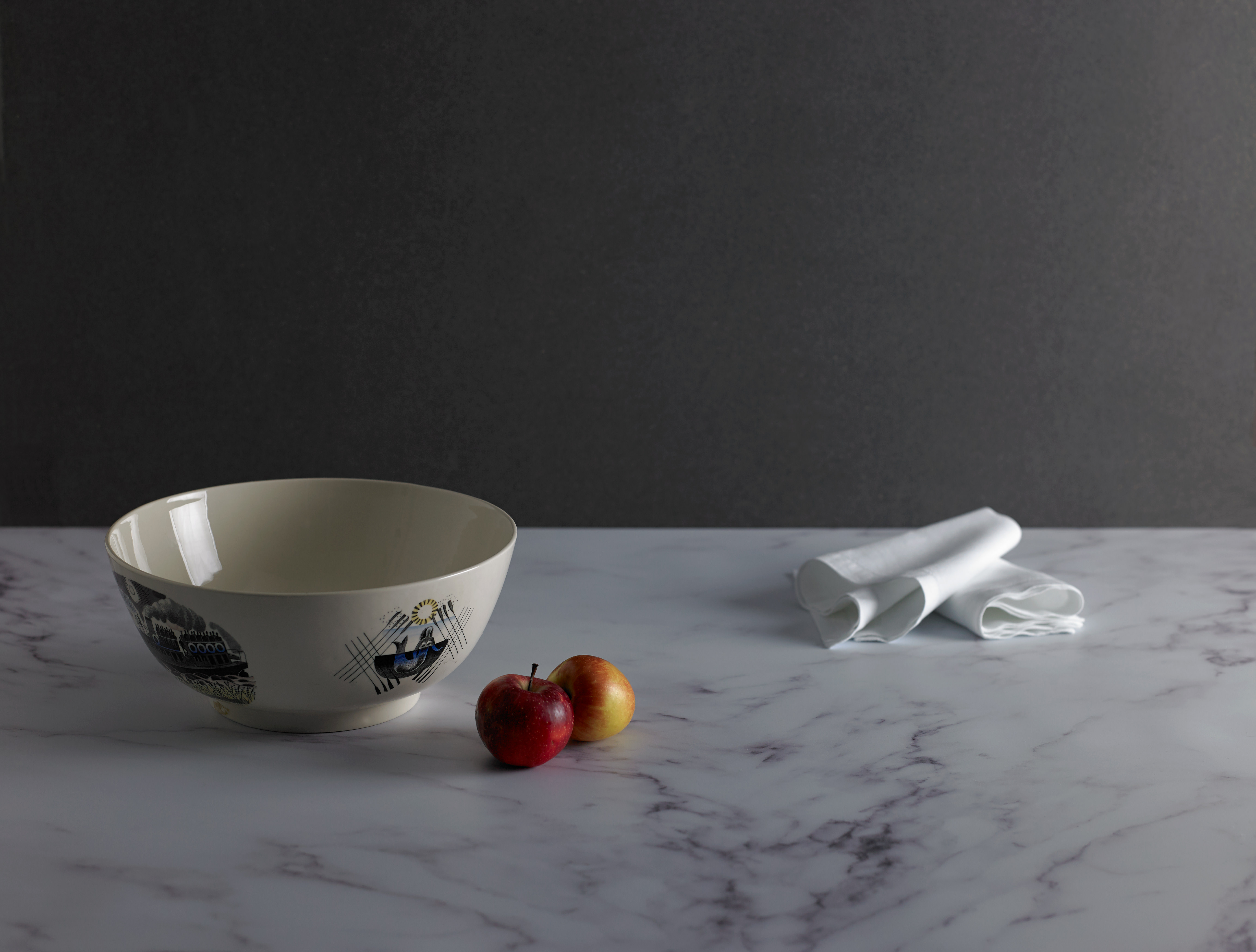 David Mellor coloured glassware